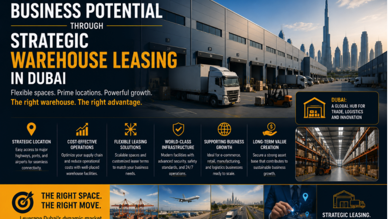 Unlocking Business Potential Through Strategic Warehouse Leasing in Dubai
